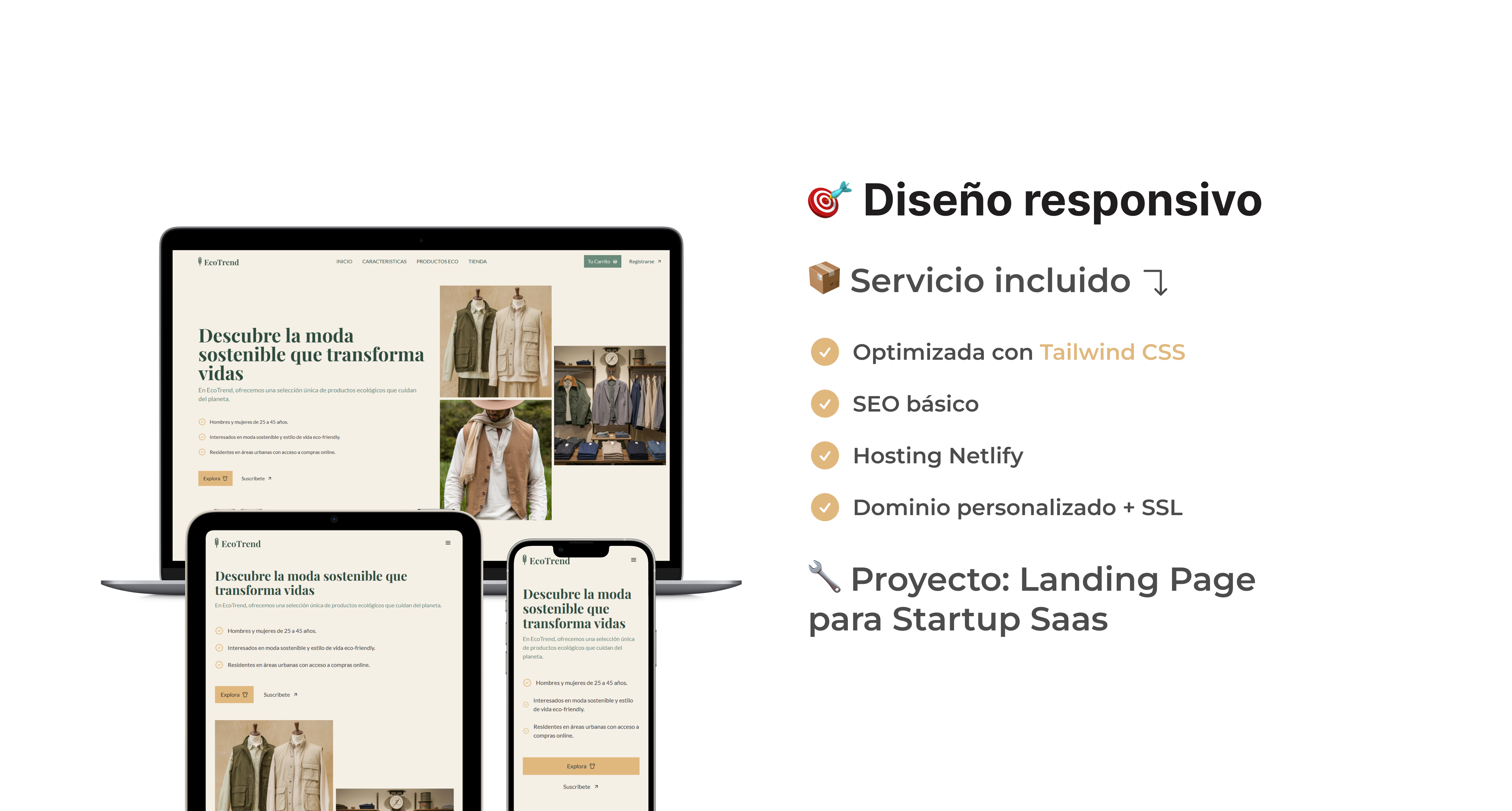 Landing Page X