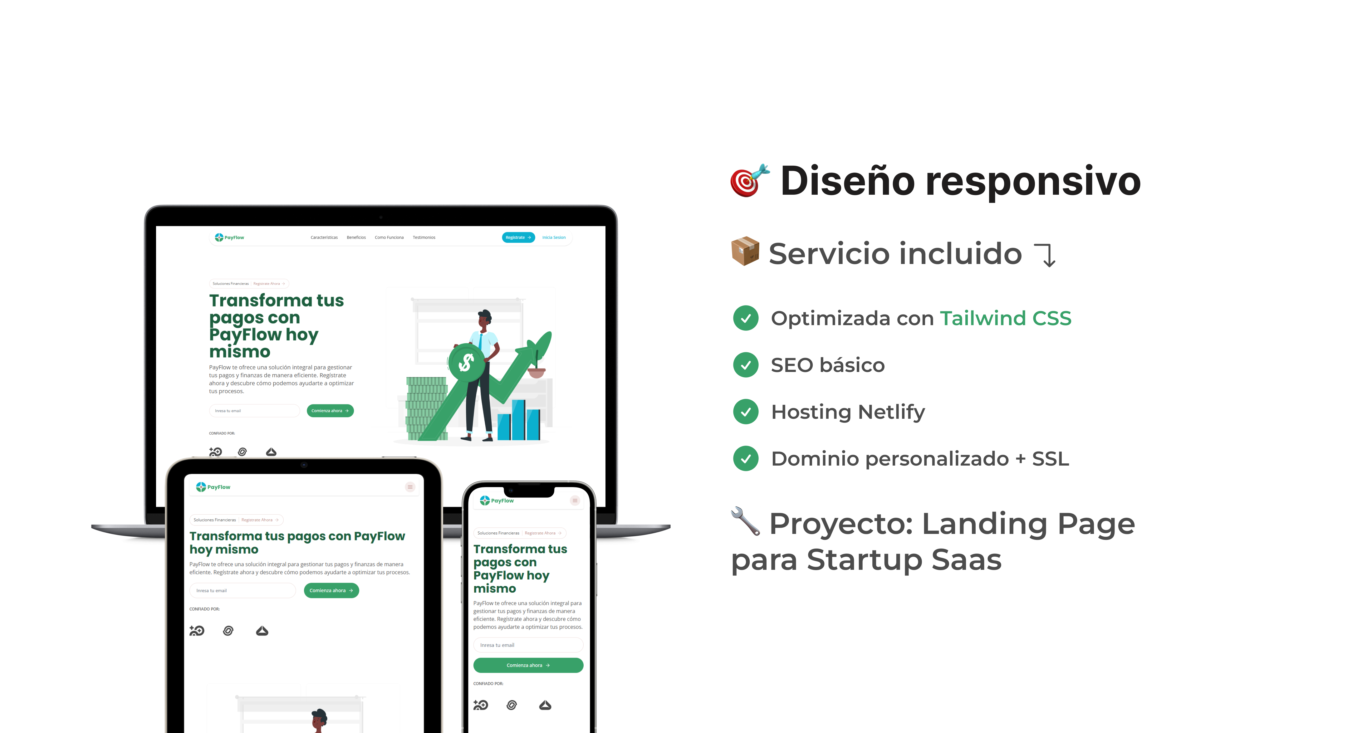 Landing Page X